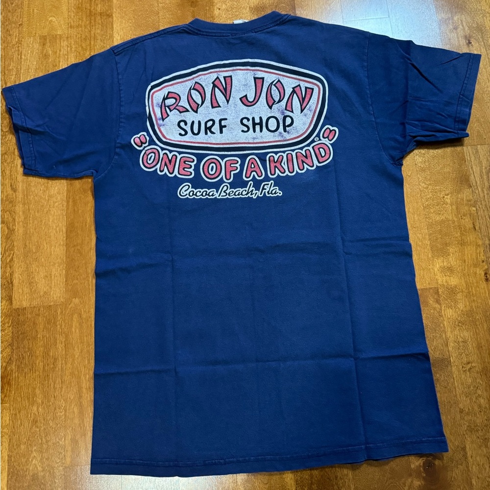 COPY - Vintage Ron Jon Surf Shop Shirt Men Large Blue Surfing Tee Panama City Y…